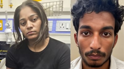 Sonam Raghuvanshi and Raj Kushwaha have reportedly turned on each other during the investigation of Raja Raghuvanshi's murder. (File Photo) Sonam Raghuvanshi and Raj Kushwaha have reportedly turned on each other during the investigation of Raja Raghuvanshi's murder. (File Photo)