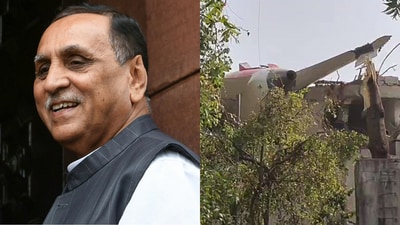 Former Gujarat Chief Minister Vijay Rupani was on board the Air India flight which crashed in Ahmedabad. (ANI/PTI) Former Gujarat Chief Minister Vijay Rupani was on board the Air India flight which crashed in Ahmedabad. (ANI/PTI)