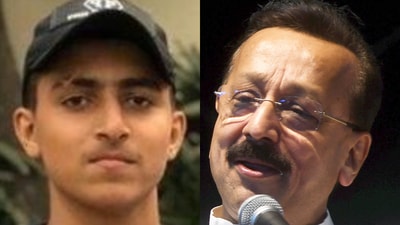 Gangster Lawrence Bishnoi's brother Anmol Bishnoi had given a contract to Zeeshan Akhtar (left in pic) and Shubham Lonkar to carry out the NCP leader Baba Siddique's murder. Gangster Lawrence Bishnoi's brother Anmol Bishnoi had given a contract to Zeeshan Akhtar (left in pic) and Shubham Lonkar to carry out the NCP leader Baba Siddique's murder.