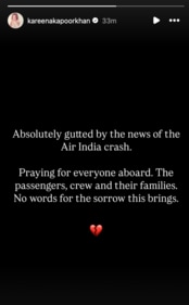 Kareena Kapoor's Instagram stories Kareena Kapoor's Instagram stories