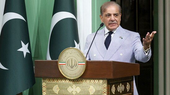 Shehbaz's elder brother and three-time former Prime Minister of Pakistan, Nawaz Sharif also offered condolences to Prime Minister Narendra Modi and the people of India over the loss of life in the plane crash on a post on his X handle. (AP)