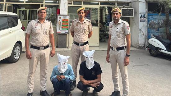 The accused have been nabbed and the involvement of other people being probed, said police. (HT Photo)
