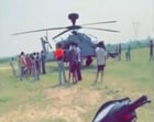 The reason for the landing is still not known.