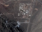This handout satellite photo obtained from Planet Labs PBC and dated on May 20, 2025, shows an overview of Iran's Natanz nuclear facility, south of Tehran. This handout satellite photo obtained from Planet Labs PBC and dated on May 20, 2025, shows an overview of Iran's Natanz nuclear facility, south of Tehran.