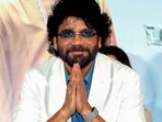 Nagarjuna during the promotions of his upcoming film Kuberaa in Mumbai. 