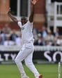 South Africa's Kagiso Rabada appeals successfully for a LBW against Australia's Alex Carey on Day 2 of WTC final on Thursday. (AFP)