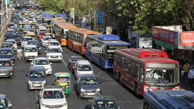 A traffic jam at ITO. (HT Archive) A traffic jam at ITO. (HT Archive)