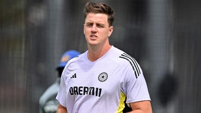 India's bowling coach Morne Morkel attends a practice session (AFP) India's bowling coach Morne Morkel attends a practice session (AFP)