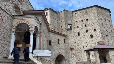 Mount Athos is one of the most important religious sites for Orthodox Christians, and is often referred to as the Holy Mountain. (AP)