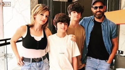Hrithik and Sussanne tied the knot in 2000 after dating for four years. Hrithik and Sussanne tied the knot in 2000 after dating for four years.