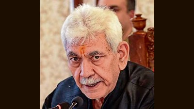 J&K Lt Governor Manoj Sinha chaired a high-level security review meeting ahead of Amarnath yatra. The Lieutenant Governor took a comprehensive review of the security apparatus and measures deployed by the security agencies to ensure safety of the pilgrims. (PTI File) J&K Lt Governor Manoj Sinha chaired a high-level security review meeting ahead of Amarnath yatra. The Lieutenant Governor took a comprehensive review of the security apparatus and measures deployed by the security agencies to ensure safety of the pilgrims. (PTI File)