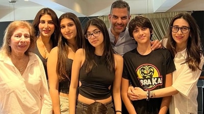 Sunjay Kapur posted this picture on his daughter Samaira's 18th birthday in 2023. Sunjay Kapur posted this picture on his daughter Samaira's 18th birthday in 2023.