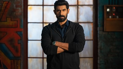 Rana Daggubati in a still from the Netflix web series Rana Naidu. Rana Daggubati in a still from the Netflix web series Rana Naidu.