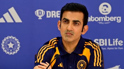 Team India head coach Gautam Gambhir has returned to India. (Hindustan Times)