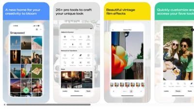Google has updated Snapseed on iOS, with a redesigned interface and new photo editing tools. (App Store) Google has updated Snapseed on iOS, with a redesigned interface and new photo editing tools. (App Store)