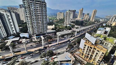 Mumbai-based listed real estate developer, Arkade Developers, on June 13 announced purchasing a 6.28-acre land parcel in Thane near Mumbai for ₹172 crore. (Picture for representational purposes only) ( (Praful Gangurde/HT Photo) (HT PHOTO)) Mumbai-based listed real estate developer, Arkade Developers, on June 13 announced purchasing a 6.28-acre land parcel in Thane near Mumbai for ₹172 crore. (Picture for representational purposes only) ( (Praful Gangurde/HT Photo) (HT PHOTO))