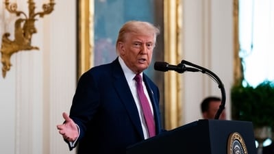 Although President Trump had warned about Iran Israel conflict earlier, US officials have confirmed that their nation had no involvement in the recent strikes carried out by Israel. (Bloomberg)