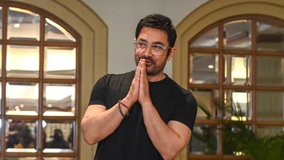 Aamir Khan had also done a media interaction on his 60th birthday. (AFP) Aamir Khan had also done a media interaction on his 60th birthday. (AFP)