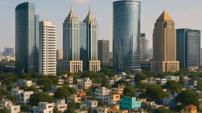 Bengaluru-based real estate developer Sumadhura Group has acquired a 5-acre land parcel on Soukya Road in East Bengaluru. (Representational Image) (ChatGPT ) Bengaluru-based real estate developer Sumadhura Group has acquired a 5-acre land parcel on Soukya Road in East Bengaluru. (Representational Image) (ChatGPT )