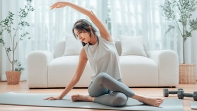 Start your day with fresh mind and focus by doing yoga. (Shutterstock) Start your day with fresh mind and focus by doing yoga. (Shutterstock)
