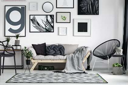 Make sure the artwork is in tune with the colours of the room, some way or the other. (Shutterstock) Make sure the artwork is in tune with the colours of the room, some way or the other. (Shutterstock)