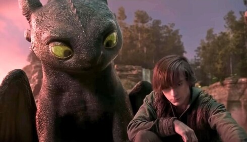 A still from How To Train Your Dragon.