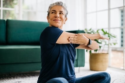 Stretch and prep your joints before starting your morning yoga practice. (Shutterstock) Stretch and prep your joints before starting your morning yoga practice. (Shutterstock)