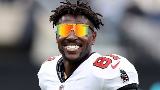 Former NFL player Antonio Brown sparked controversy by alleging he slept with California Governor Gavin Newsom's wife on social media. (X/Antonio Brown)