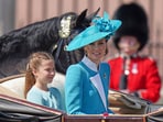 At this year’s Trooping the Colour, Kate Middleton and Princess Charlotte delighted fans with matching outfits. (AP Photo/Alberto Pezzali) At this year’s Trooping the Colour, Kate Middleton and Princess Charlotte delighted fans with matching outfits. (AP Photo/Alberto Pezzali)
