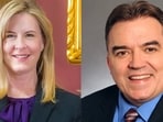 Minnesota lawmakers Melissa Hortman and John Hoffman were shot. Minnesota lawmakers Melissa Hortman and John Hoffman were shot.