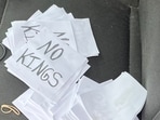 'No Kings’ flyers found in Minnesota shooting suspect's car.