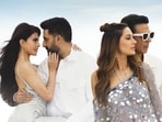 Housefull 5 worldwide box office collection day 8: Jacqueline Fernandez, Abhishek Bachchan, Nargis Fakhri, Akshay Kumar, Riteish Deshmukh and Soundarya Sharma in a still from the film. Housefull 5 worldwide box office collection day 8: Jacqueline Fernandez, Abhishek Bachchan, Nargis Fakhri, Akshay Kumar, Riteish Deshmukh and Soundarya Sharma in a still from the film.