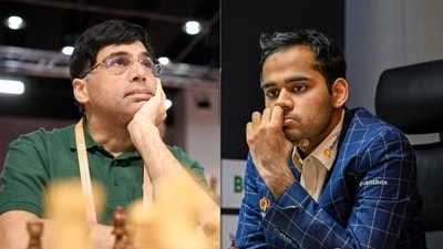Viswanathan Anand praised Arjun Erigaisi. (Twitter) Viswanathan Anand praised Arjun Erigaisi. (Twitter)