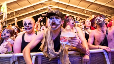 Bonnaroo 2025 canceled amid relentless storms in Tennessee (Photo by Amy Harris/Invision/AP) (Amy Harris/Invision/AP)