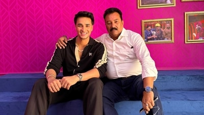 Abhishek Sharma and his father Raj Kumar Sharma Abhishek Sharma and his father Raj Kumar Sharma