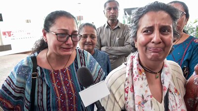 Priti Pandya, daughter of deceased passenger of Air India AI-171 flight crash, a British national, Ramesh Patel, speaks to the media in Ahmedabad on Saturday. (ANI ) Priti Pandya, daughter of deceased passenger of Air India AI-171 flight crash, a British national, Ramesh Patel, speaks to the media in Ahmedabad on Saturday. (ANI )