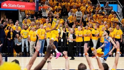 The Thunder have beaten the Pacers in four of their last six games. (Reuters)