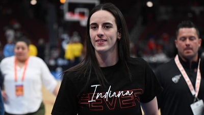 Caitlin Clark said that her injury helped her learn about the game more. (Getty Images via AFP) Caitlin Clark said that her injury helped her learn about the game more. (Getty Images via AFP)