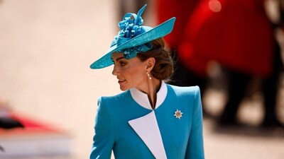 Britain's Catherine, Princess of Wales, makes her way back to Buckingham Palace from Horse Guards Parade in London during the King's Birthday Parade, "Trooping the Colour", on June 14, 2025. The ceremony of Trooping the Colour is believed to have first been performed during the reign of King Charles II. Since 1748, the Trooping of the Colour has marked the official birthday of the British Sovereign. Over 1500 parading soldiers and almost 300 horses take part in the event. (Photo by BENJAMIN CREMEL / AFP) (AFP) Britain's Catherine, Princess of Wales, makes her way back to Buckingham Palace from Horse Guards Parade in London during the King's Birthday Parade, "Trooping the Colour", on June 14, 2025. The ceremony of Trooping the Colour is believed to have first been performed during the reign of King Charles II. Since 1748, the Trooping of the Colour has marked the official birthday of the British Sovereign. Over 1500 parading soldiers and almost 300 horses take part in the event. (Photo by BENJAMIN CREMEL / AFP) (AFP)