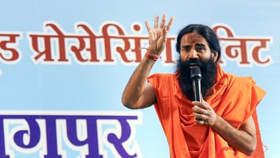 Without providing any evidence for his claims, Ramdev said that India must stop allowing foreign companies to interfere in such sensitive matters. (ANI file photo) Without providing any evidence for his claims, Ramdev said that India must stop allowing foreign companies to interfere in such sensitive matters. (ANI file photo)