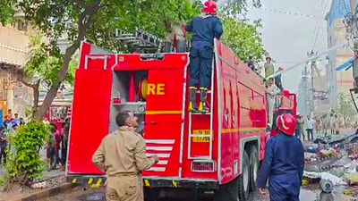 Fire broke out in the CCS Building, Janpath Road. (Representational Image) Fire broke out in the CCS Building, Janpath Road. (Representational Image)