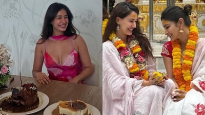 Mouni Roy gave a hilarious twist to Disha Patani's happy birthday wish. Mouni Roy gave a hilarious twist to Disha Patani's happy birthday wish.