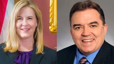 Minnesota lawmakers Melissa Hortman and John Hoffman were shot. (X) Minnesota lawmakers Melissa Hortman and John Hoffman were shot. (X)