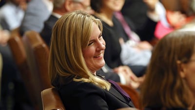 Melissa Hortman, former House Speaker, and her husband were shot dead in a targeted attack. (AP) Melissa Hortman, former House Speaker, and her husband were shot dead in a targeted attack. (AP)