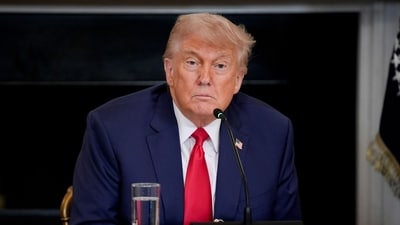 US President Donald Trump. (Bloomberg)