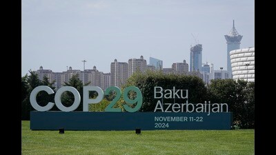 The shadow of failed climate finance talks at COP29, Baku, also shroud these meetings. (AP)