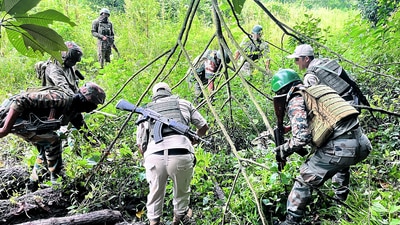 The arrests were made from Thoubal, Kakching, Imphal West and Tengnoupal districts. (ANI)