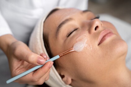 Professional treatments like chemical peels help in the 40s. (Picture credit: Freepik) Professional treatments like chemical peels help in the 40s. (Picture credit: Freepik)