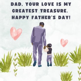 Father's Day 2025 is on June 15. (Made using Canva)
