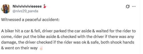Woman shared the incident on X. (X) Woman shared the incident on X. (X)